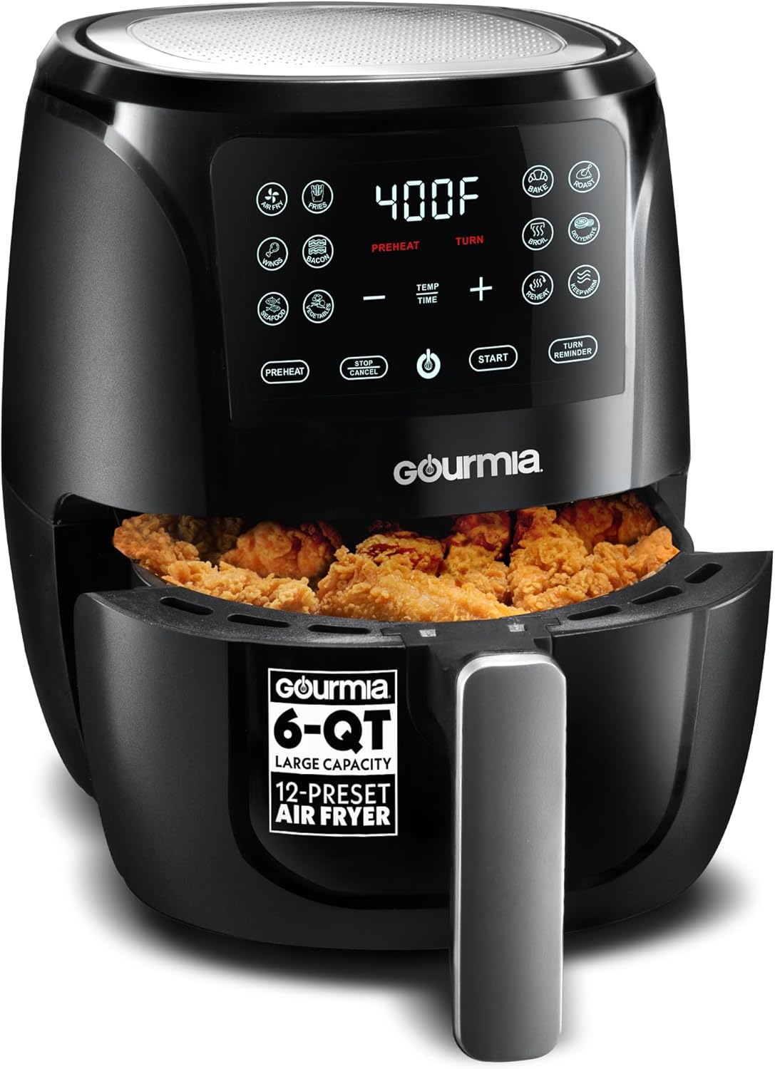 Gourmia GAF698 Digital Air Fryer 6 Qt
