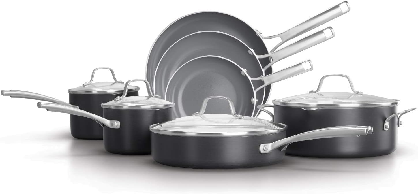 Calphalon Classic Nonstick 11-Piece Cookware Set