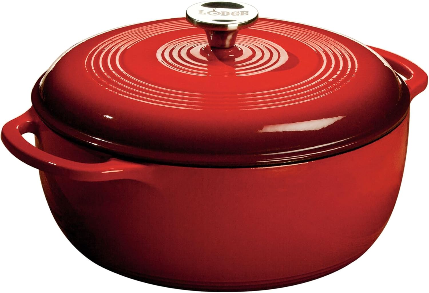 Lodge 6-Quart Enameled Dutch Oven