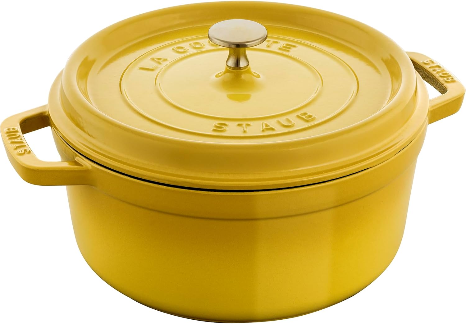 Staub Cast Iron Round Dutch Oven 5.5Qt